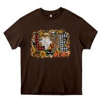 Chocolate Brown Love Fall Heavy Core Tee - CowhideDigitalArt