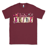 Burgundy team bride Classic Tee - texasbilliewilder