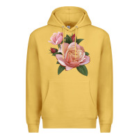 Antique Gold State Of Grace Rose Premium Hoodie - LillyAllenDesigns