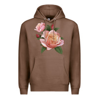 Chestnut State Of Grace Rose Premium Hoodie - LillyAllenDesigns