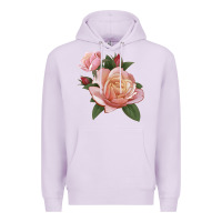 Lilac State Of Grace Rose Premium Hoodie - LillyAllenDesigns