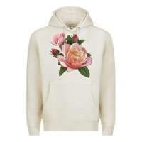 Oatmeal Heather State Of Grace Rose Premium Hoodie - LillyAllenDesigns