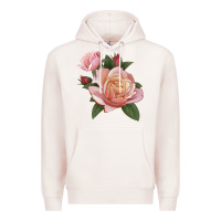 Pale Pink State Of Grace Rose Premium Hoodie - LillyAllenDesigns