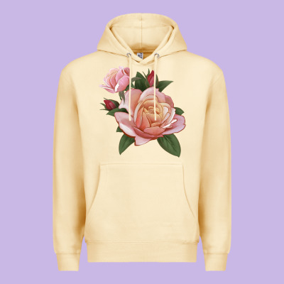 State Of Grace Rose Premium Hoodie Designed By Lillyallendesigns