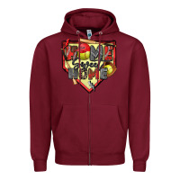 Burgundy home sweet home softball Zipper Hoodie - Zillion Design Studio