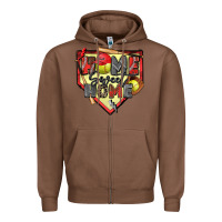 Chestnut home sweet home softball Zipper Hoodie - Zillion Design Studio