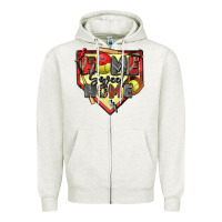 Oatmeal Heather home sweet home softball Zipper Hoodie - Zillion Design Studio