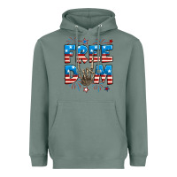 Sage Freedom rock hand Heavyweight Hoodie - Neo Western