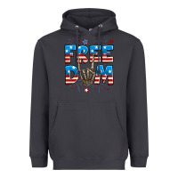 Smoke Freedom rock hand Heavyweight Hoodie - Neo Western