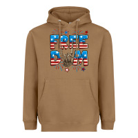 Toasted Coconut Freedom rock hand Heavyweight Hoodie - Neo Western