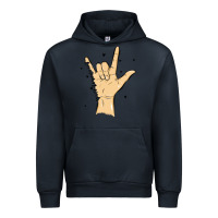 Navy love needs no words Urban Hoodie - MaliasSmallBusiness