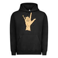 Pigment Black love needs no words Urban Hoodie - MaliasSmallBusiness