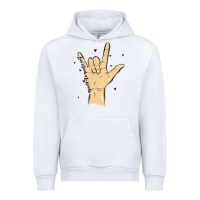 White love needs no words Urban Hoodie - MaliasSmallBusiness