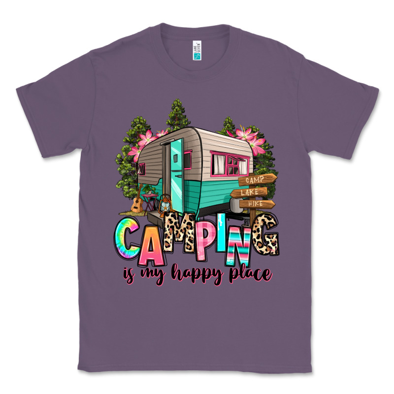 Camping Is My Happy Place Classic Tee by RanaPortraitStore | Teevron