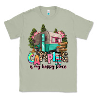 Matcha camping is my happy place Classic Tee - RanaPortraitStore