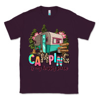 Plum camping is my happy place Classic Tee - RanaPortraitStore