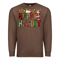 Chestnut happy holiday christmas Premium Sweatshirt - FaDigitalArtStudio