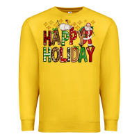 Lemon happy holiday christmas Premium Sweatshirt - FaDigitalArtStudio