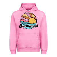 Fuchsia Pink sunkissed Urban Hoodie - MaliasSmallBusiness