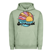 Pigment Oil Green sunkissed Urban Hoodie - MaliasSmallBusiness