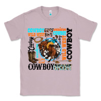 Lilac western cowboy wild west Classic Tee - texasbilliewilder