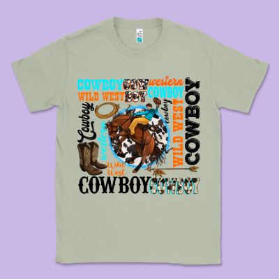 Classic Tee western cowboy wild west
