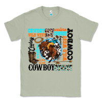 Matcha western cowboy wild west Classic Tee - texasbilliewilder