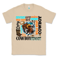 Mushroom western cowboy wild west Classic Tee - texasbilliewilder