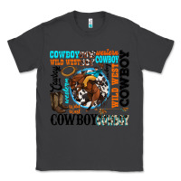Smoke western cowboy wild west Classic Tee - texasbilliewilder
