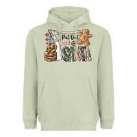 Matcha i put out for santa Heavyweight Hoodie - CowhideDigitalArt