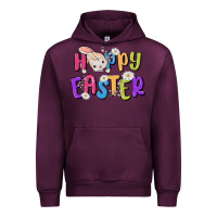 Mauve Wine easter Urban Hoodie - MaliasSmallBusiness