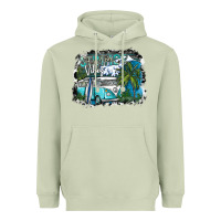Matcha summer vibes Heavyweight Hoodie - SublimationCraftShop