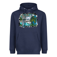 Navy summer vibes Heavyweight Hoodie - SublimationCraftShop