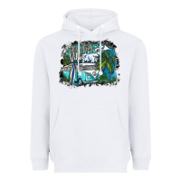 White summer vibes Heavyweight Hoodie - SublimationCraftShop