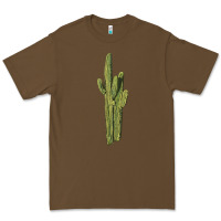 Cacao saguaro cactus Premium Tee - LillyAllenDesigns
