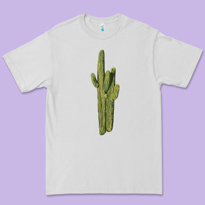Saguaro Cactus Premium Tee Designed By Lillyallendesigns