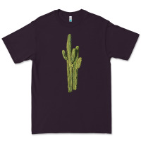 Plum saguaro cactus Premium Tee - LillyAllenDesigns