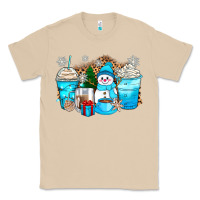 Mushroom winter snowman coffee cups Classic Tee - Zillion Design Studio