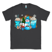 Smoke winter snowman coffee cups Classic Tee - Zillion Design Studio