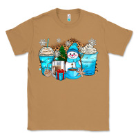 Toasted Coconut winter snowman coffee cups Classic Tee - Zillion Design Studio