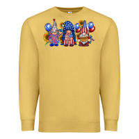 Antique Gold america gnomes Premium Sweatshirt - RacoonDesign
