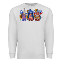 Dove Grey america gnomes Premium Sweatshirt - RacoonDesign