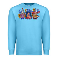 Ocean Blue america gnomes Premium Sweatshirt - RacoonDesign