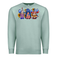 Seafoam america gnomes Premium Sweatshirt - RacoonDesign