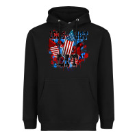 Black Let's get lit 4th of july Heavyweight Hoodie - CowGirlArtShop