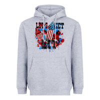 Heather Grey Let's get lit 4th of july Heavyweight Hoodie - CowGirlArtShop