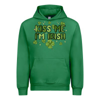 Emerald kiss me i'm irish Urban Hoodie - MaliasSmallBusiness