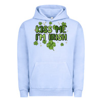 Pigment Grape Ice kiss me i'm irish Urban Hoodie - MaliasSmallBusiness