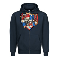 Navy home sweet home baseball Zipper Hoodie - Zillion Design Studio
