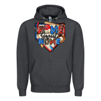 Smoke home sweet home baseball Zipper Hoodie - Zillion Design Studio